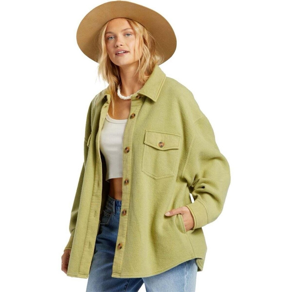 Billabong Light Green Utility Jacket